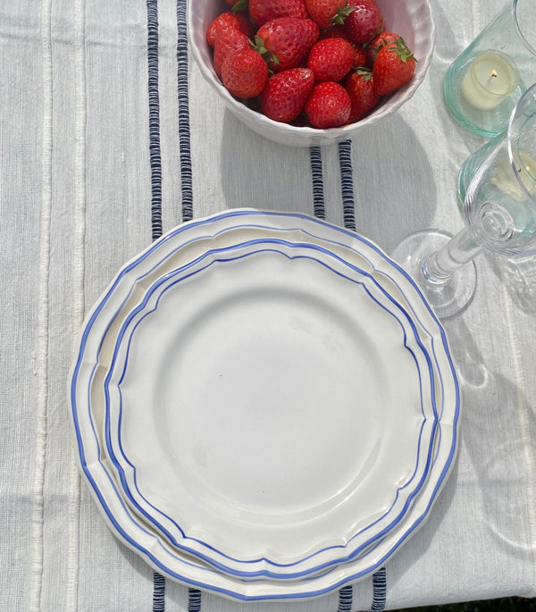Gien Les Filet Bleu, Frokosttallerken