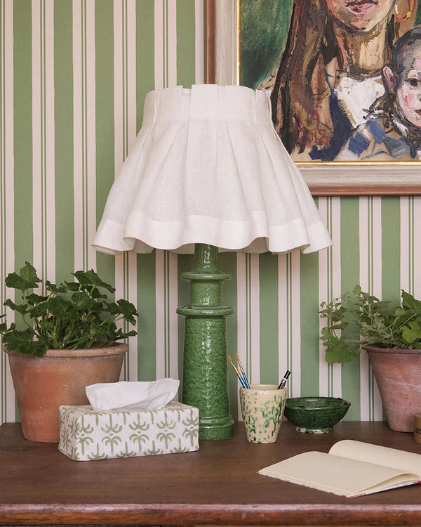 Alice palmer lampefot, flaskegrønn