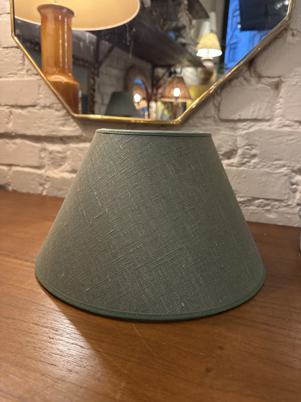 Ebba lampeskjerm 18cm, Olivengrønn