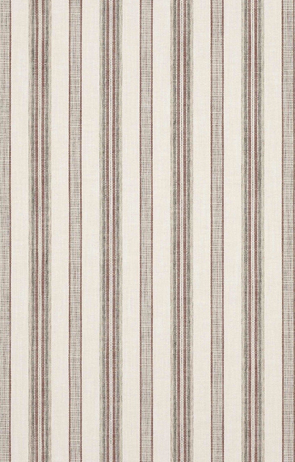 Helene Blanche Textile, Needlepoint Stripe Rouge