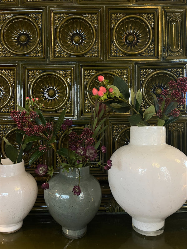 Mila vase grønn smal