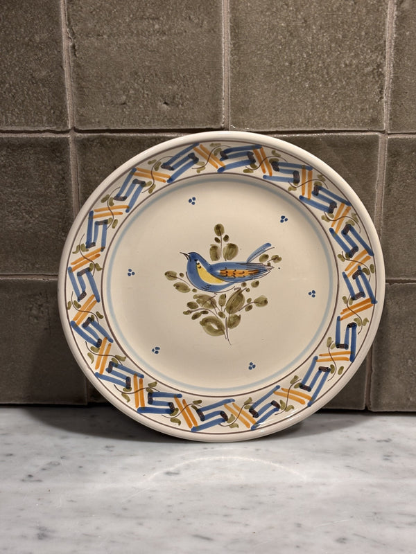 Puglia Antikk tallerken med fugl