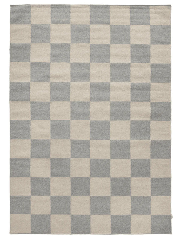 Classic Rugs Square, Grå/natur