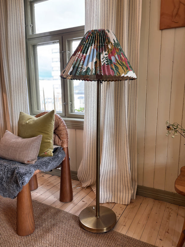 Vintage Svenkt Tenn, Gulvlampe