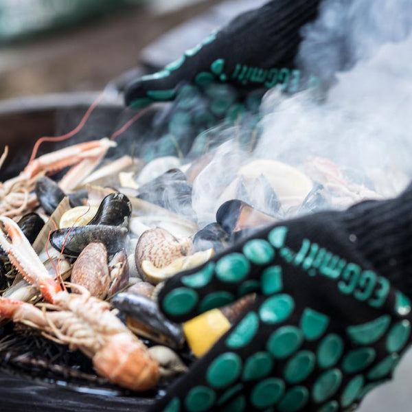 Big Green Egg, Grillhanske