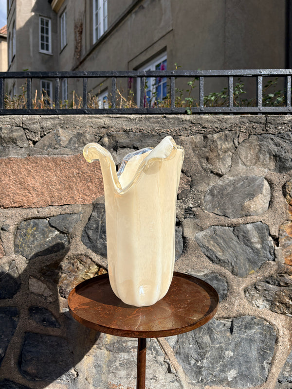 Stor Tulipanvase, Ivory