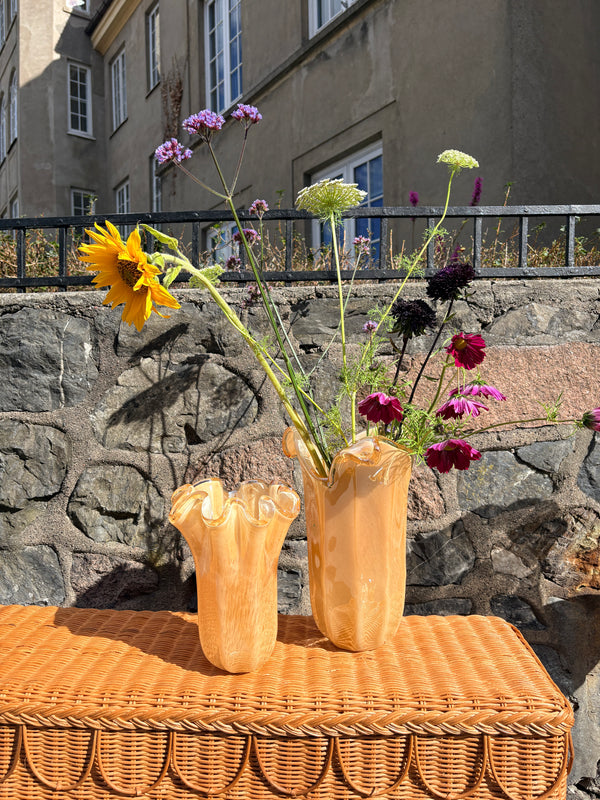 Medium Tulipanvase, Aprikos