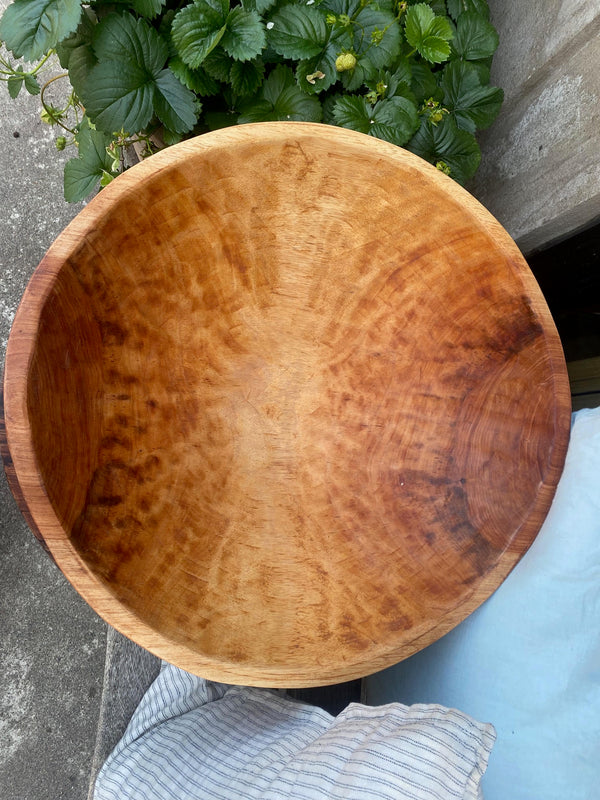 Handmade Wooden Bowl, 49 cm