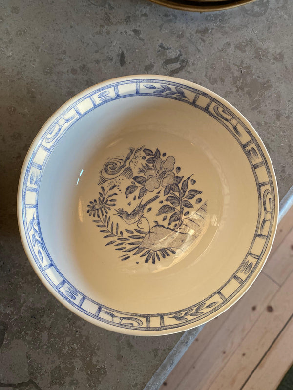 Gien Tableware, Blue Bird