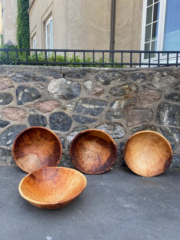 Handmade Wooden Bowl, 49 cm
