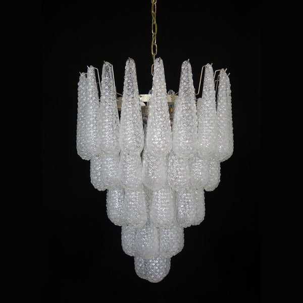 Murano Chandelier 52 Glass Petals Drop