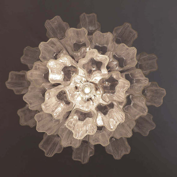 Murano Glass Tube Chandelier