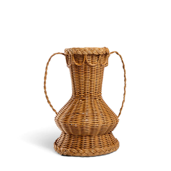 Otterley Vase Natural Rattan