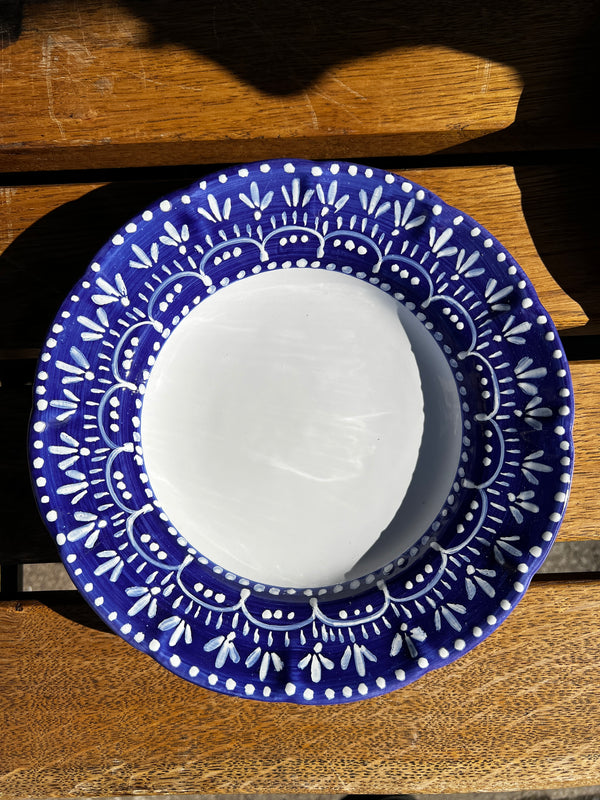 Amalfi Plate blue