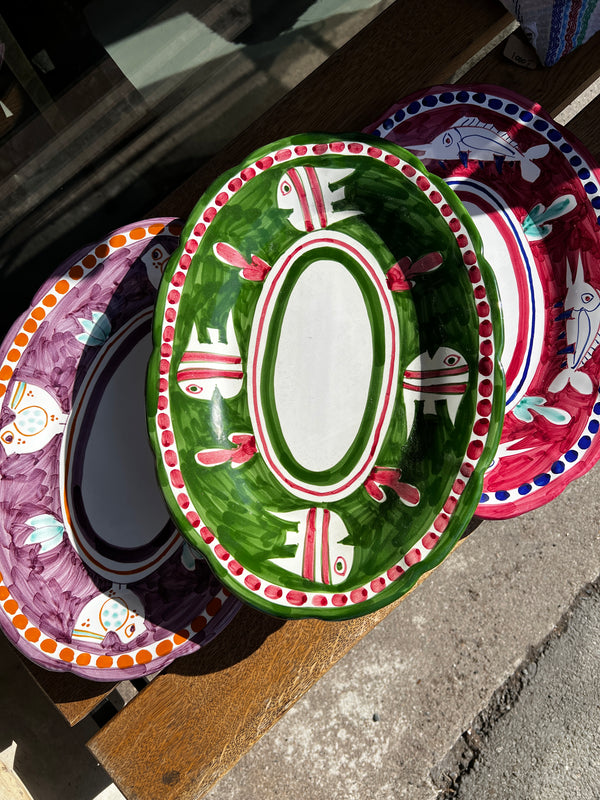 Amalfi Ovalt Platter 38cm