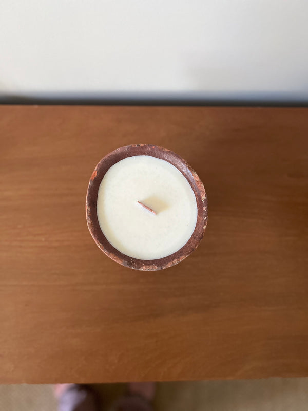 Scented candle vintage post