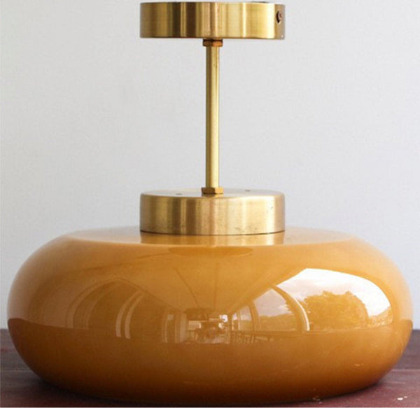 Amber Ceiling Lamp