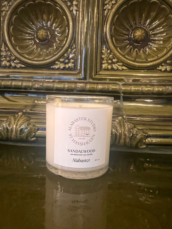 Alabaster Studio scented candle
