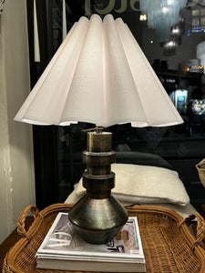 Lampefot Antikk Messing